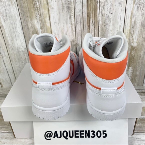Air Jordan 1 Mid Bright Citrus WMNS - Picture 4 of 6